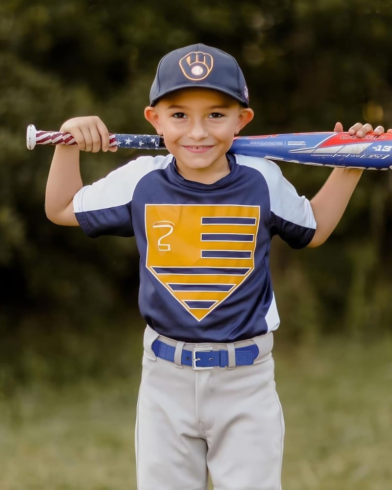 CHAOREN Youth Baseball Belt - 1.25" Elastic Softball Belts for Girls and Boys - Easy for Sport - Image 2